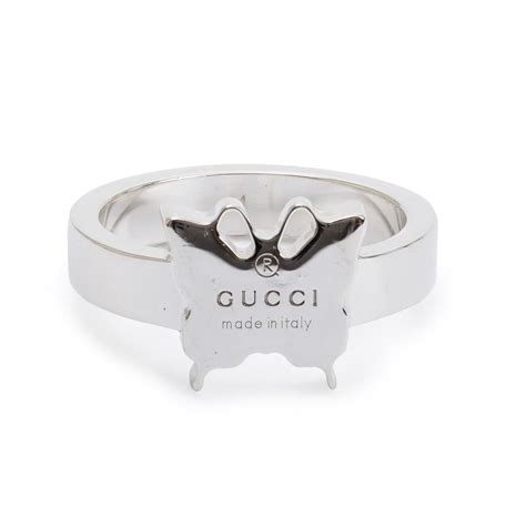 gucci trademark butterfly ring